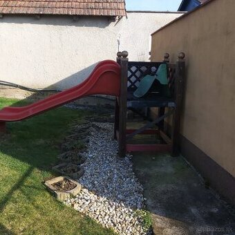 Predam detsku smykacku + kovovy hojdaci konik