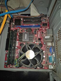 MB + CPU + RAM - C2D 2.7 GHz  MSI G31TM-P21
