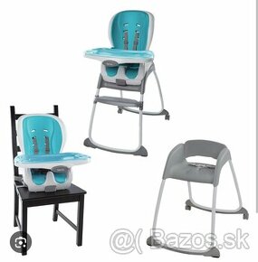Vysoká stolička pre deti 3v1