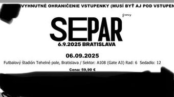SEPAR Tehelné pole