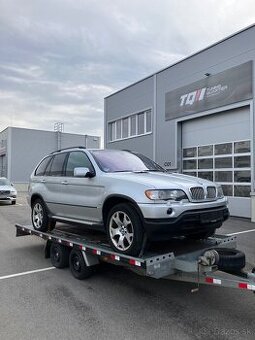 BMW X5 E53 - kapota predfacelift titansilber