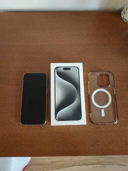 Apple iPhone 15 pro 128gb titanium white