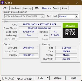 ASUS ROG STRIX GeForce RTX 2060 SUPER OC 8GB