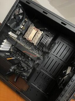 Tichý herný PC – Ryzen 5, 32 GB RAM, GTX 1080, SSD