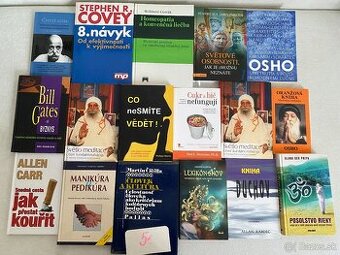 Predám knihy - motivačné, zdravie