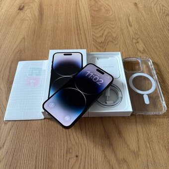 iPhone 14 Pro 256 gb Space Black v záruke + príslušenstvo