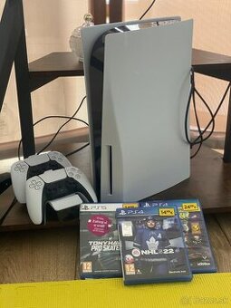 PS5 - Playstation 5 s 2 ovladacmi