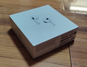 Airpods 3 (Úplne nové/ nerozbalené bt. slúchadla zn. Apple)