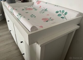 Prebaľovacia podložka + Komoda