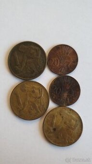 Československé koruny a 20 haliere