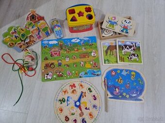 Drevenne rôzne hračky