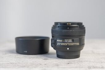 Nikon AF-S Nikkor 50mm 1:1,8 G  + UV filter