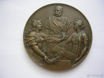 AE medaila 1898 Franz Joseph I. 50.výročie vlády