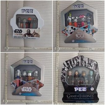 PEZ obaly na bonbony,  PEZ SPENDER dovoz  USA