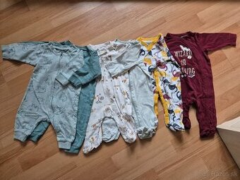 Pyžamká 56-62, 0-3 mesiace