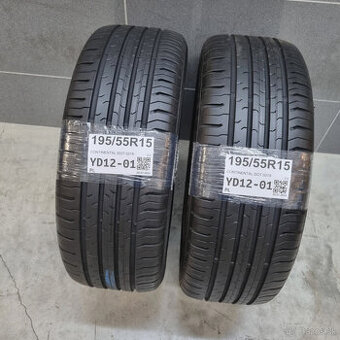 Letné pneumatiky 195/55 R15 CONTINENTAL