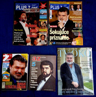 Predám časopisy - Peter Dvorský