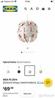 Luster svietidlo lampa Ikea