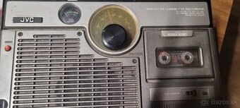 Predám retro rádio magnetofón s TV JVC
