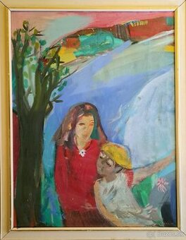 Obraz Rúth Dubayová-Priatelia 1979