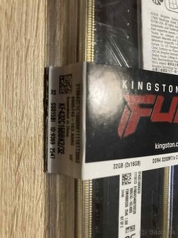 predam pamate Kingston Fury Beast DDR4 32GB (2x16GB) 3200mhz