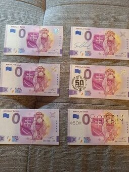 0 Eur bankovky Miroslav Šatan