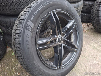 hliníkové disky Audi, VW 5x112 17 pneu 215/60 r17