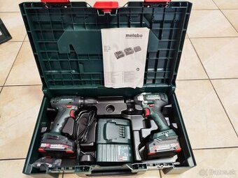 Predam novu sadu METABO skrutkovač BS 18 + uťahovač SSD 18LT