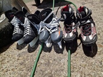 Detské korčule, rôzne veľkosti