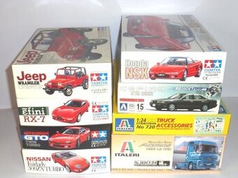 Predám plastikové modely aut 1:24