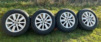 Originál VW elektróny s letnými pneumatikami