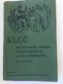 Kľúč na určovanie rastlín-Fr.Polívka-1936