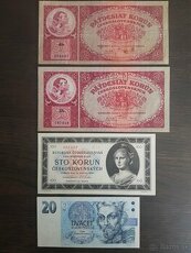 Československé bankovky 1929 - 1