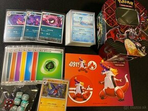 Pokemón MEGA balík (A): 100ks kariet v obaloch s Lycanroc EX