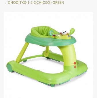 Chicco chodítko 3v1