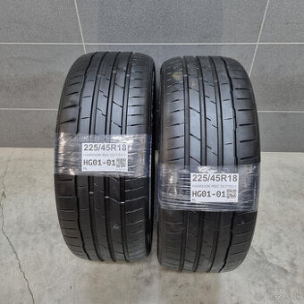 Letné pneumatiky 225/45 R18 HANKOOK DOT0521 RSC