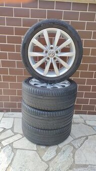 5x112 R17 Alu disky s pneumatikami
