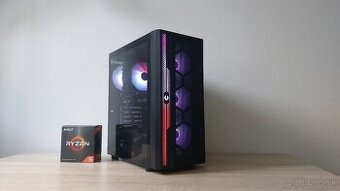 Herný pc 6jadro Ryzen 5 5500 3,60ghz/NVME/RTX3060 12GB