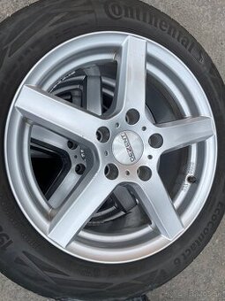 Sada zliatinových diskov 16” a 195/55 R16 87H