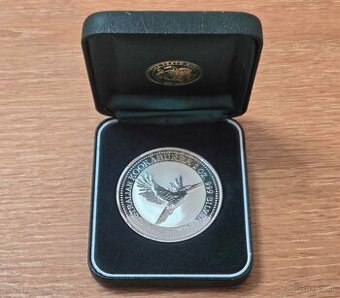 Ag 2 oz | 2 Dollars 1996 | Australian Kookaburra | Etue | Pe
