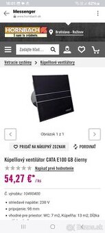 Kúpeľňové ventilátory