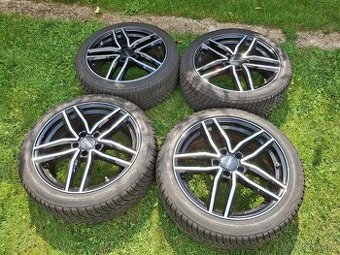 18" ALU 5x112 (mercedes,audi..) + zimné 225/45 r18 TOP sada