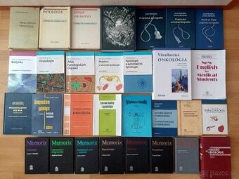 Medicínska literatúra, knihy na lekárske fakulty