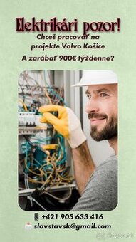 Elektrikar VOLVO Košice