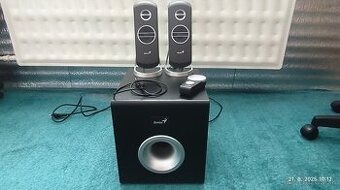 PC/NTB Repro Genius SW-V2.1 1500, čierno-strieborné