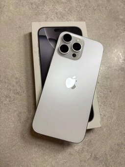 iPhone 16 Pro Max 256GB biely titán