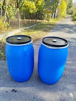 Predám plastový nový sud objem 220 litrov