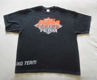 KTM kvalitné tričko triko cierne - 1