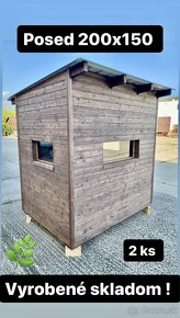 Polovnicky posed TOP Delux 200x150x210 - 1