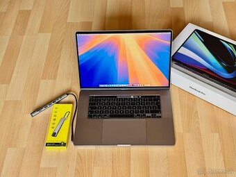 MacBook Pro 16" i7-2.6GHz/16GB/512GB, Výdrž batérie 6 hod.
